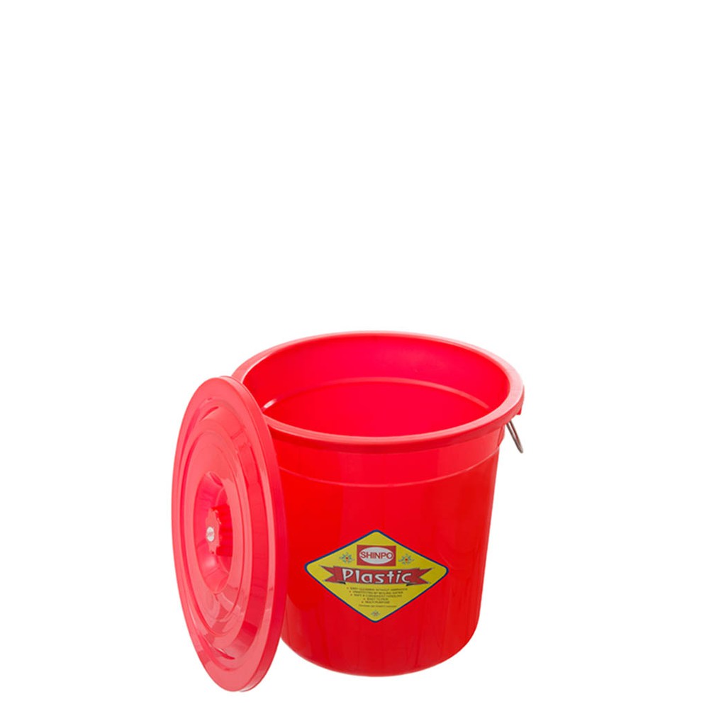 Shinpo 130 T Ember Tong Gentong Air 30 Liter Dengan Tutup Plastik