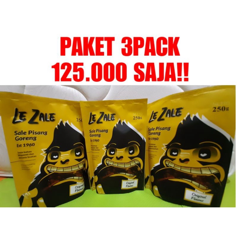 

PISANG SALE LE ZALE PAKET 3PACK