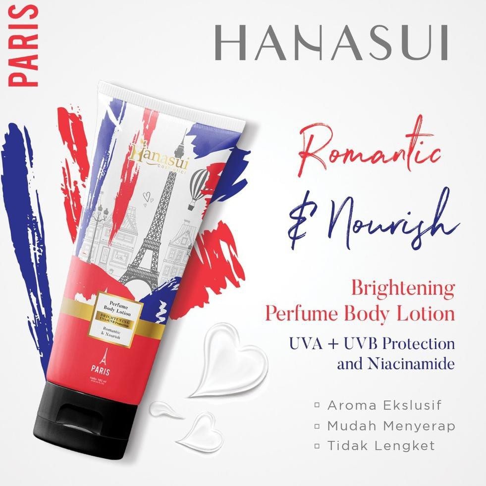 Hanasui Hb Milky,Body Care,Parfume Body Lotion, Bpom
