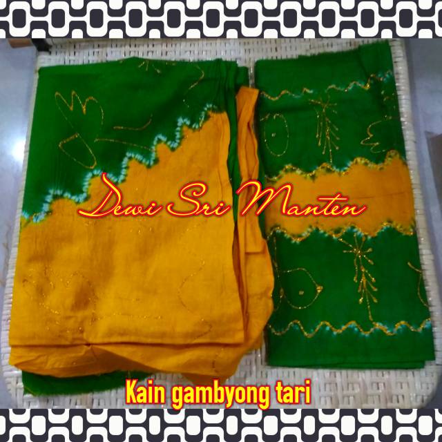 Kain gambyong tari/Baju tari Gambyong