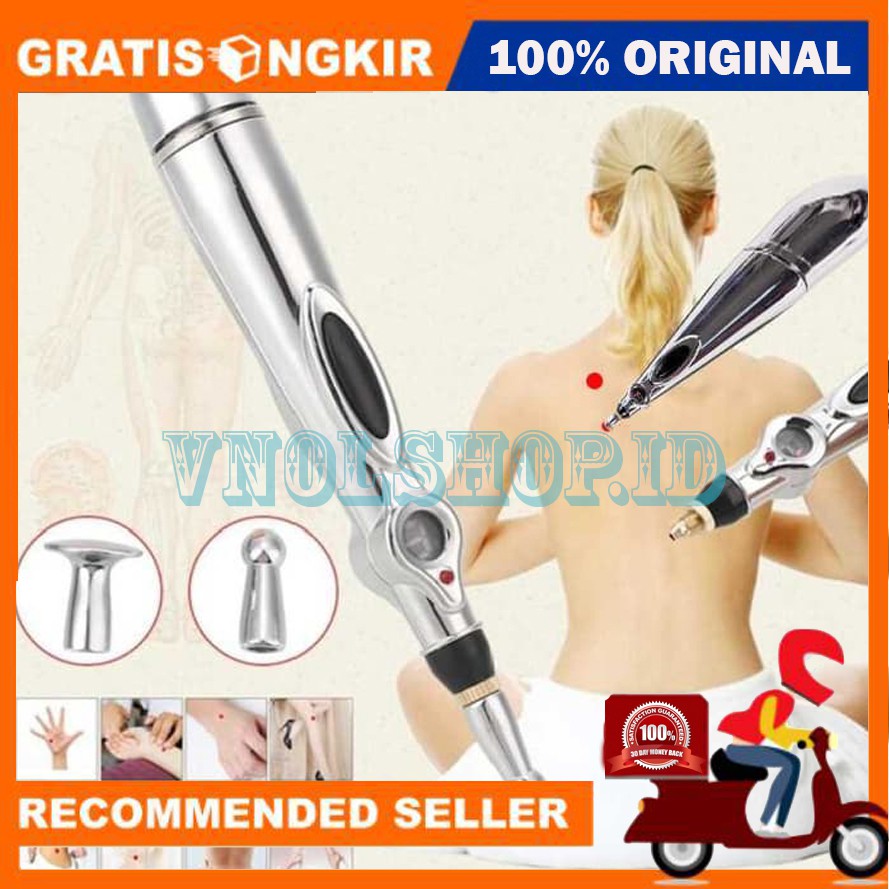 PENA AKUPUNTUR ELEKTRIK | PENA AKUPUNTUR | PIJAT TERAPI REFLEKSI | MERIDIAN ENERY untuk KECANTIKAN