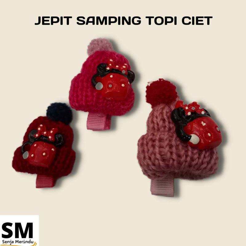 JEPIT RAMBUT SAMPING TOPI CIET