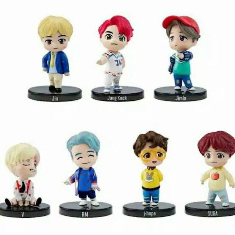 READY STOCK OFFICIAL BTS MINI FIGURE