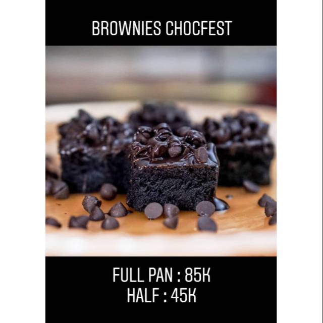 

Brownies Choco fest