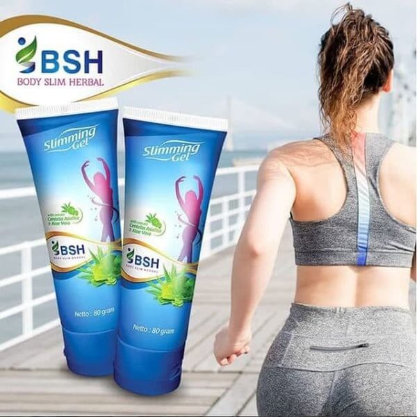 SLIMMING GEL BSH With Extract Centella Asiatica &amp; Aloe Vera 80gr / SLIMING JEL