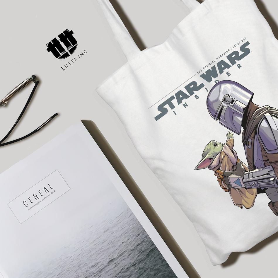 ➹ StarWars Tote bag Kanvas Totebag Original Lutte.Inc Tas Tote Premium ✸