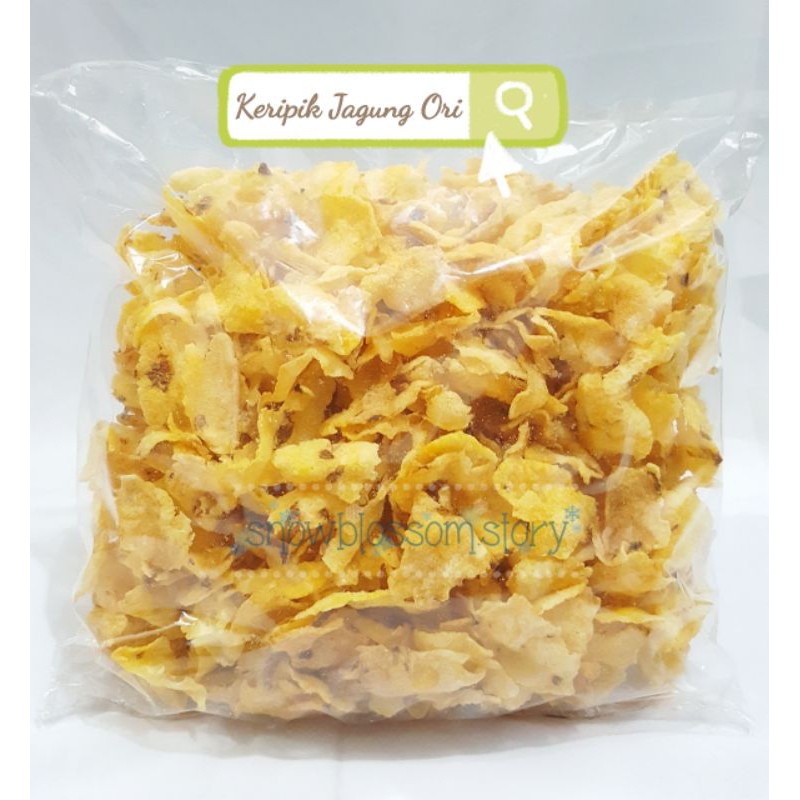 

[snowblossom.story] Keripik Jagung Rasa Original 225gr Renyah Homemade