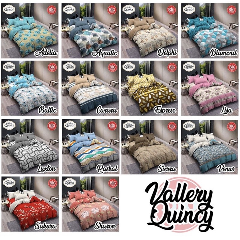SPREI/BEDCOVER VALLERY QUENCY