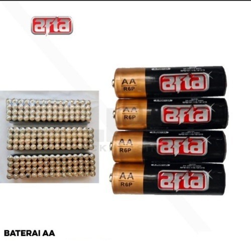 Baterai Batere Batre A2 AA ALkaline Remote Mainan Senter Jam