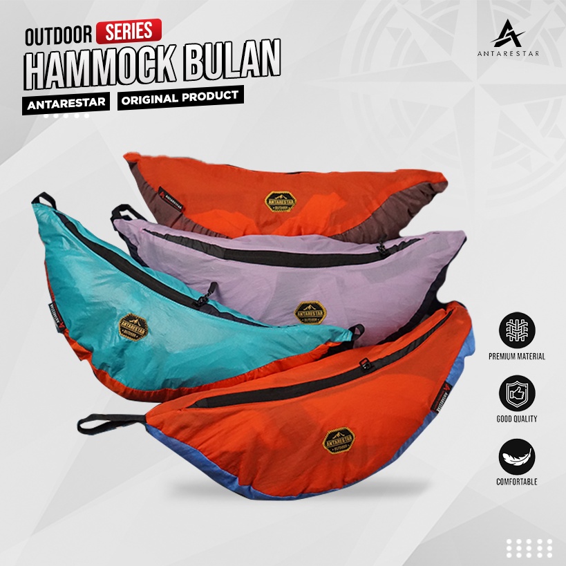 Jual Hammock Bulan Double Layer Ayunan Gantung Antarestar Kombinasi