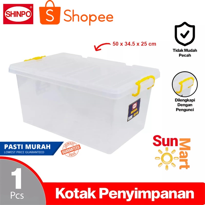 REGAL Container Box CB 46 SIP 139 Shinpo Kotak penyimpanan