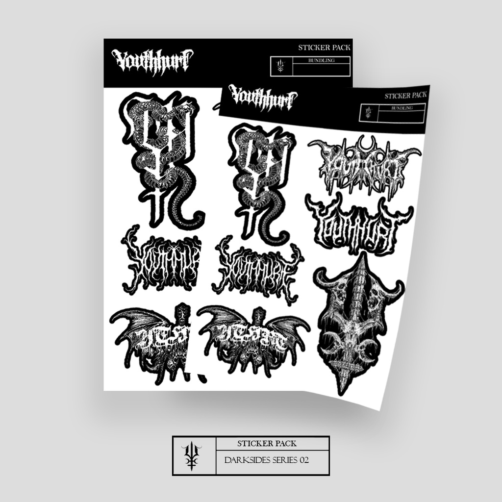 

STICKER PACK DARKSIDE SERIES