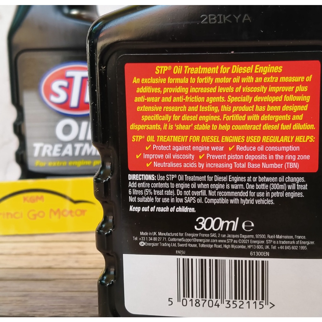 STP DIESEL OIL TREATMENT - CAMPURAN OLI DIESEL STP - PENGENTAL OLI