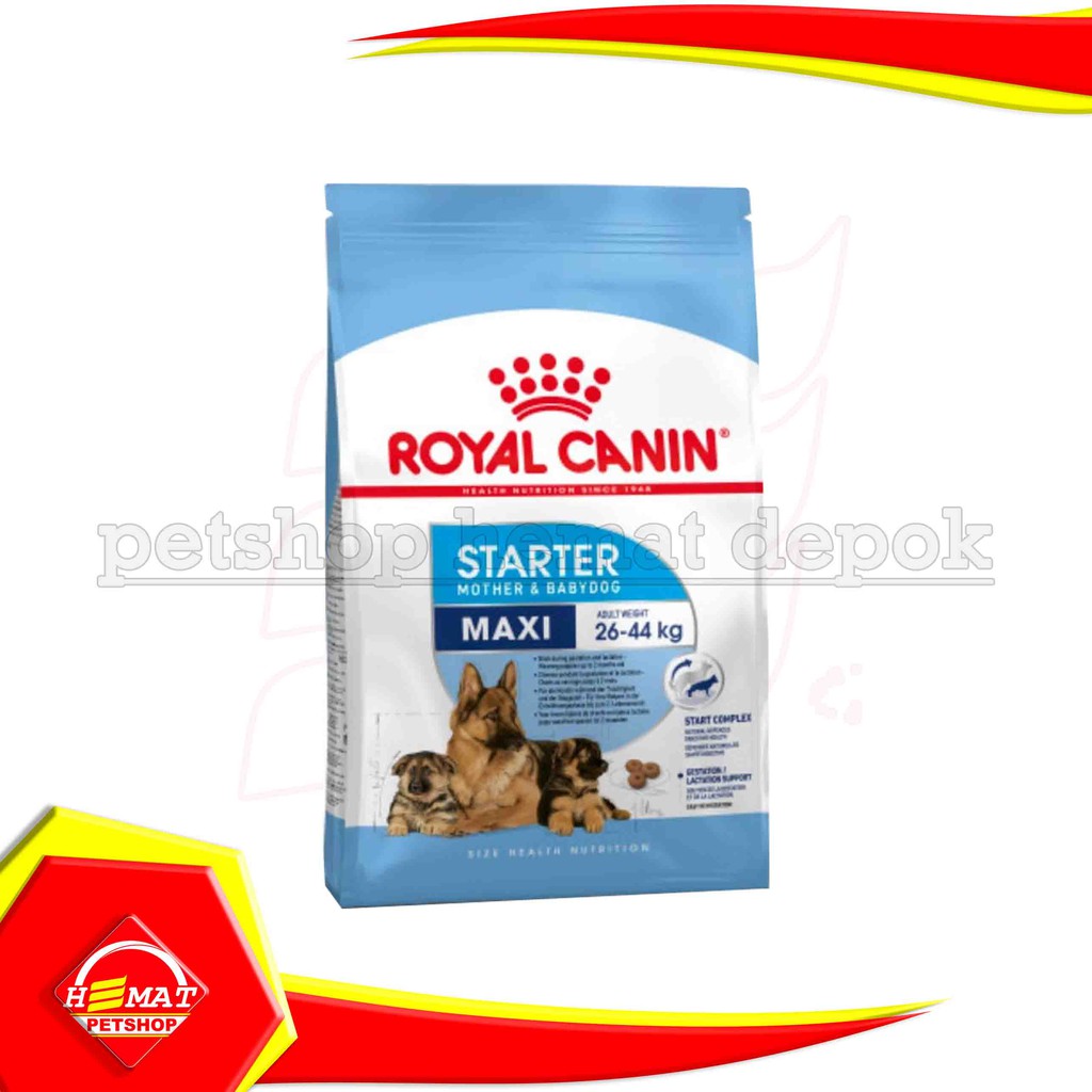 Royal Canin Maxi Starter Mother &amp; Babydog 4 Kg Makanan Anjing dewasa 4kg