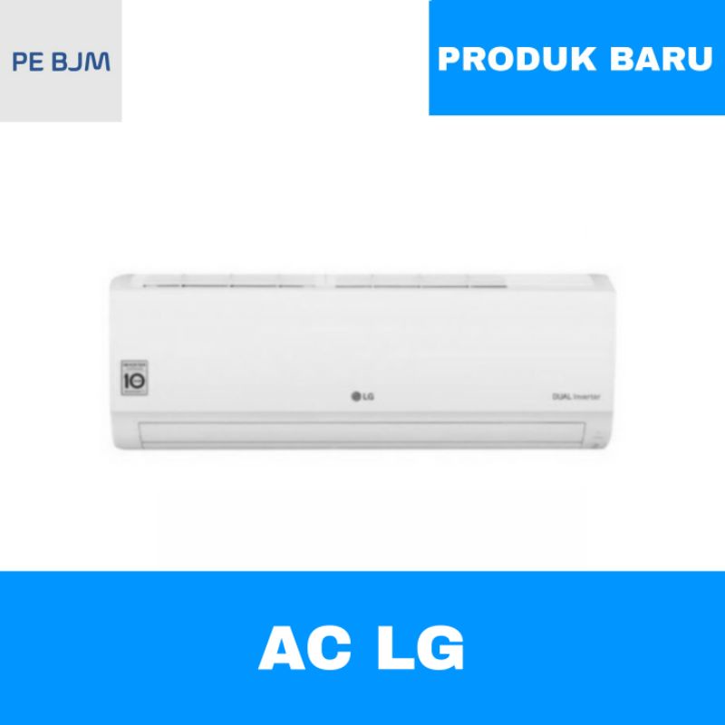 AC LG 1/2 PK DUAL COOL INVERTER - T06EV4 - GARANSI RESMI-KIRIM INVOICE