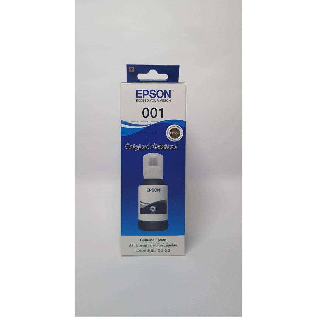 Epson Tinta 001 Black - Tinta Epson 001 Hitam