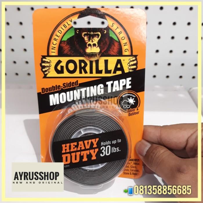 

Doubletape Kuat Tahan Cuaca-Mounting Tape Gorilla-Heavy Duty-Upto30Lbs