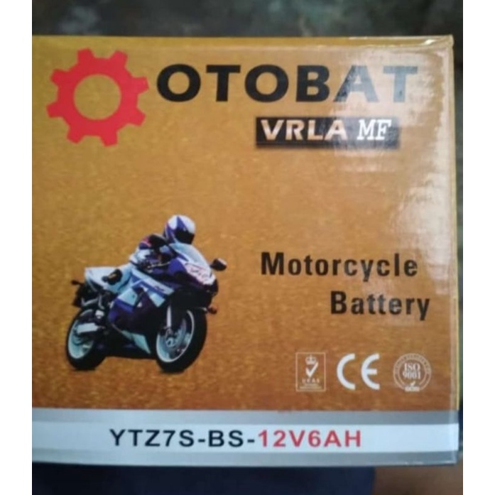 Aki Motor OTOBAT VRLA MF YTZ7S-BS