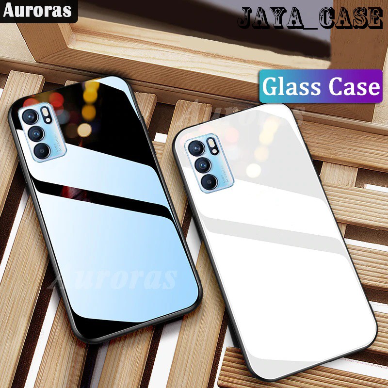 Excellent Glass Case Oppo Reno 6 4G - Oppo Reno 6 4G Case Cover