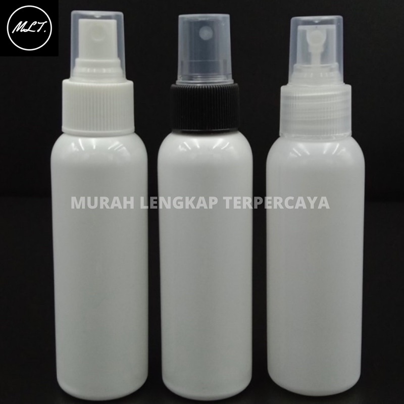 BOTOL SPRAY 100ML PUTIH / BOTOL SEMPROT 100ML SEMPROTAN 100 ML SPRAY