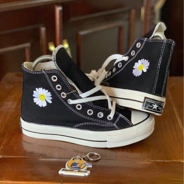 converse 70s high peaceminusone cream / black