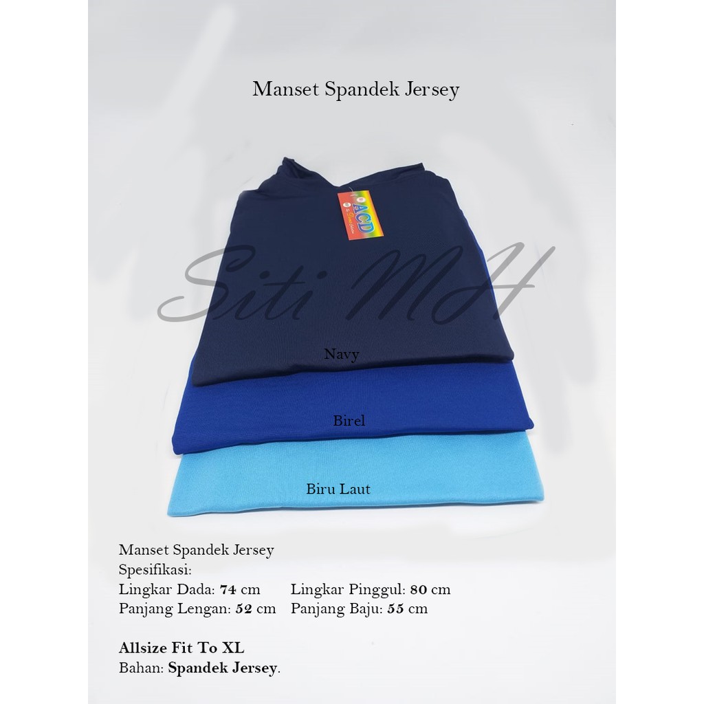 Baju Manset Spandek Jersey Licin