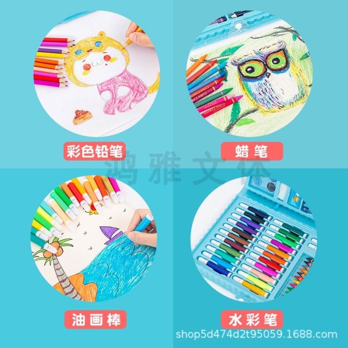 

Jual Art Set 42 Pensil Warna Pensil Warna Pcs In1 Crayon Anak Art Set Ready Gilaa!!!