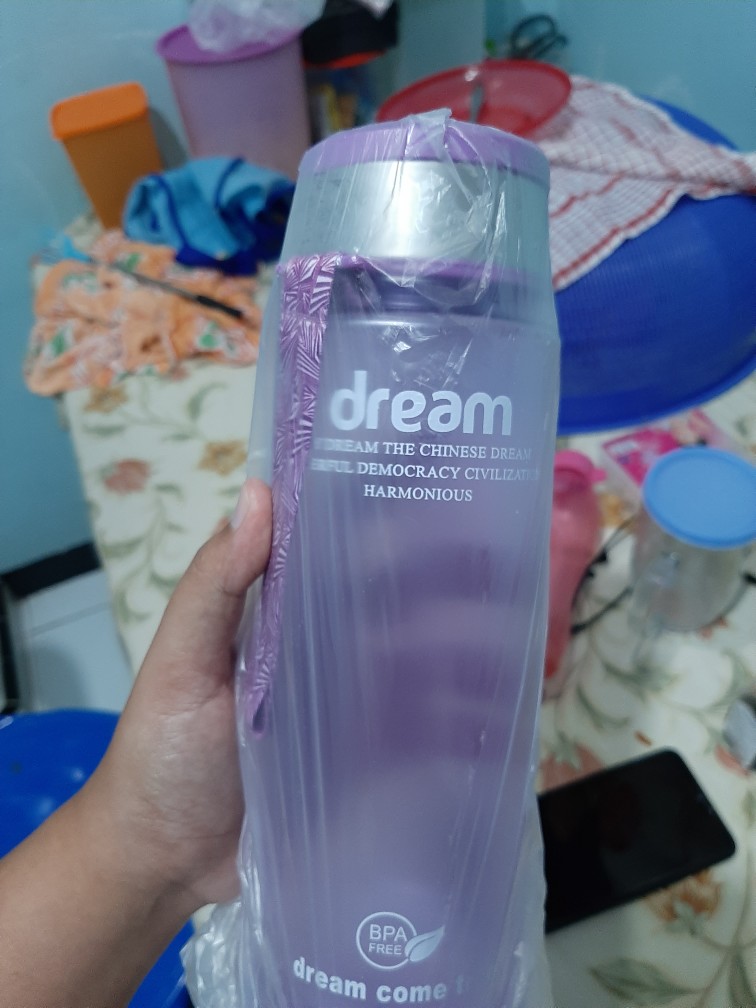 Botol Minum My Dream 1000ml Bottle Minum Sport 1 Liter Botol Air Minuman Anak Unik Tumbler Tempat