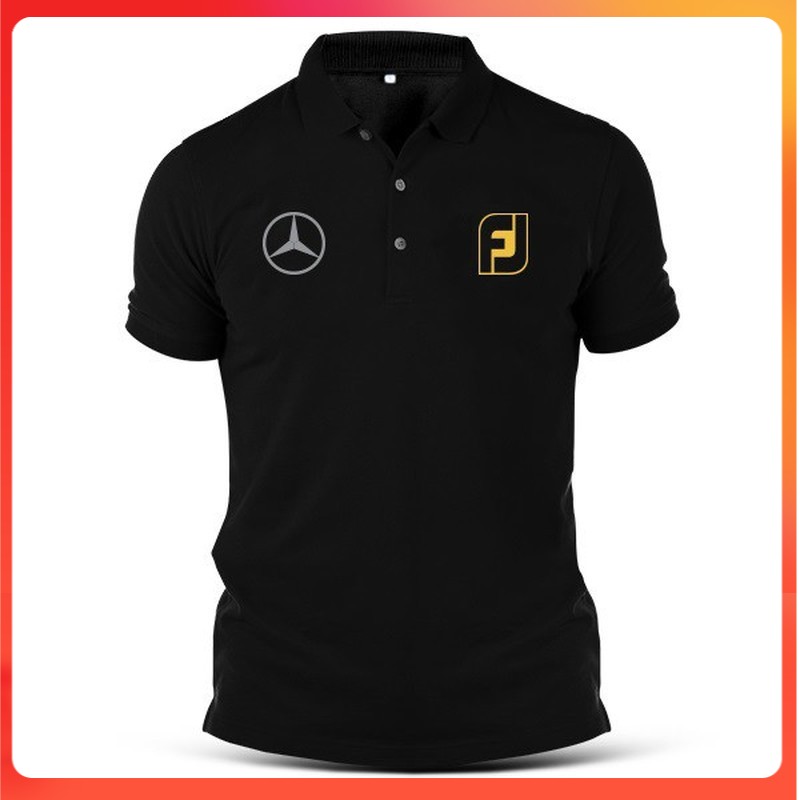 Kaos Kerah Polo Shirt T-Shirt FJ Mercedes Golf Wood Iron Drive Wedge Pusher  Shirt_b49
