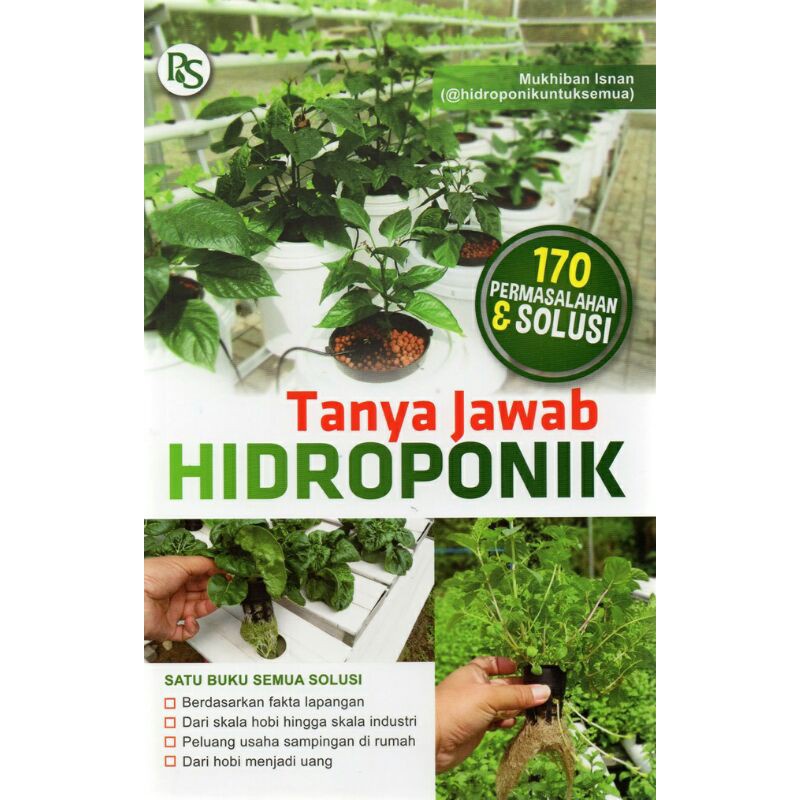 BUKU AGRIBISNIS Tanya Jawab Hidroponik 170 Permasalahan Dan Solusi