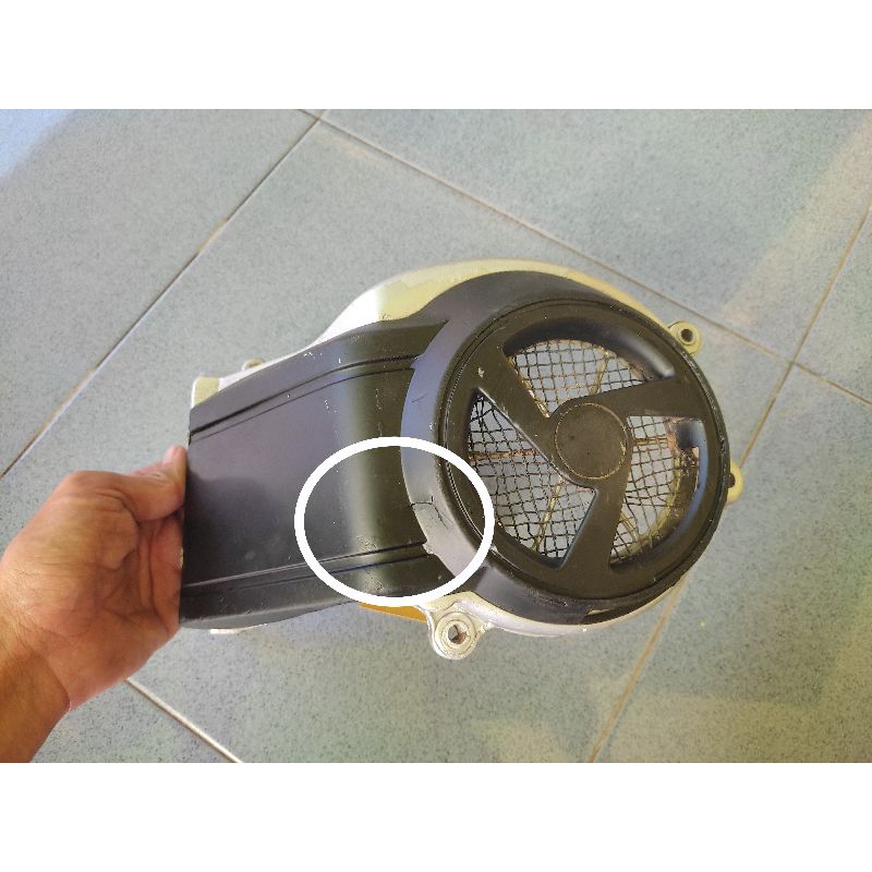 tutup kipas tutup magnet fizr fisr fiz force 1 KIRI original bekas