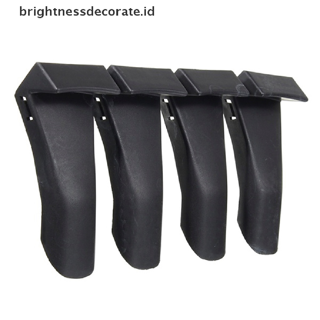 4pcs Tutup Pelindung Velg Mobil Bahan Plastik