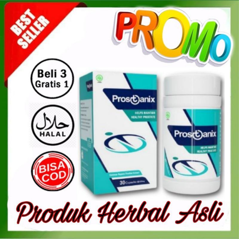 PROSTANIX ASLI 100% ORIGINAL OBAT PROSTAT HERBAL AMAN BPOM