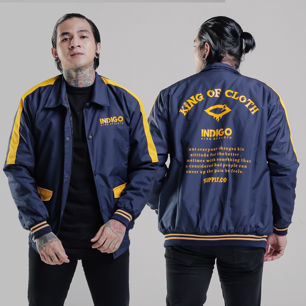 JAKET PARASUT PRIA | JAKET COACH | JAKET BOMBER KERAH