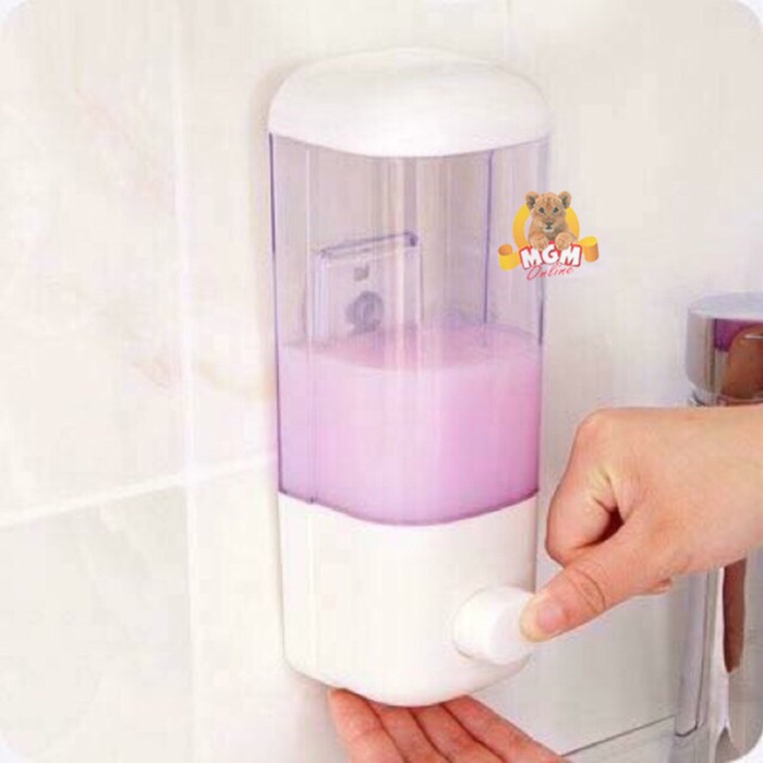 Dispenser Sabun Cair Single with key Lock / Soap Dispenser / Sabun