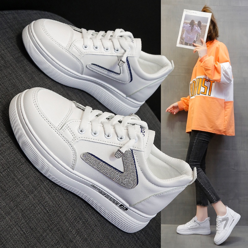 kt -597, sepatu wanita import fashion sneaker wanita terlaris dan cantik keren 0250