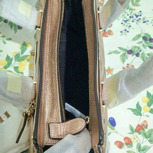 Coach Swagger 27 Rosegold Patchwork . Tas Coach Original