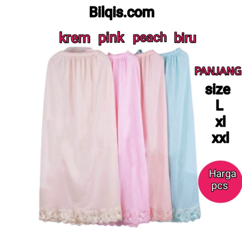 ANDROK ROK DALAMAN WANITA MEKSI PANJANG