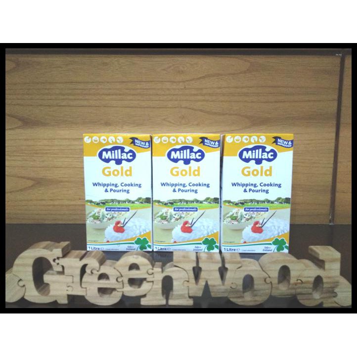 

SALE Whipping Cream Gold Millac