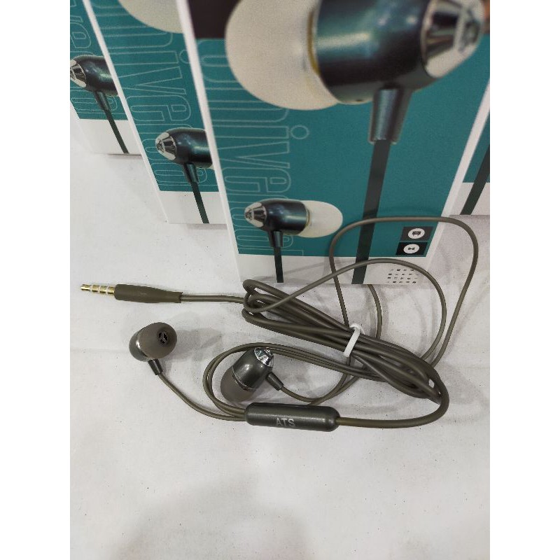 HANDSFREE / EARPHONE / HEADSET ATS STEREO MURAH MERIAH