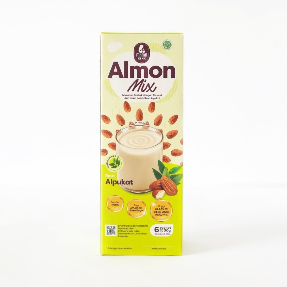 [ECER/SACHET] Teh Mama Bear Tea Zoya Mix Almon MamaBear Zoyamix ALMOM Almond Pelancar Asi Booster