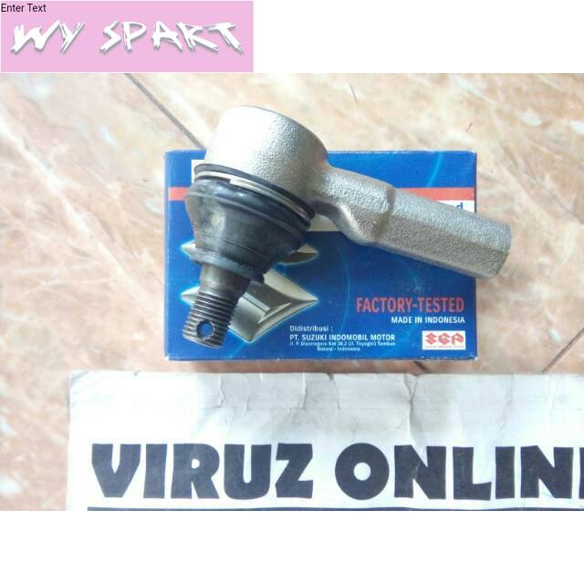 TIE ROD TIEROD TEROD END SUZUKI KARIMUN KOTAK OLD LAMA APV BALENO LAMA ORIGINAL ATAU 555 ATAU TAIWAN