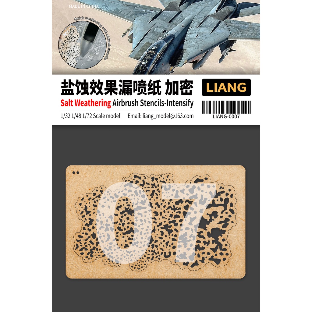 

Liang 0007 : Salt Weathering Effects Airbrush Stencils - Intensify