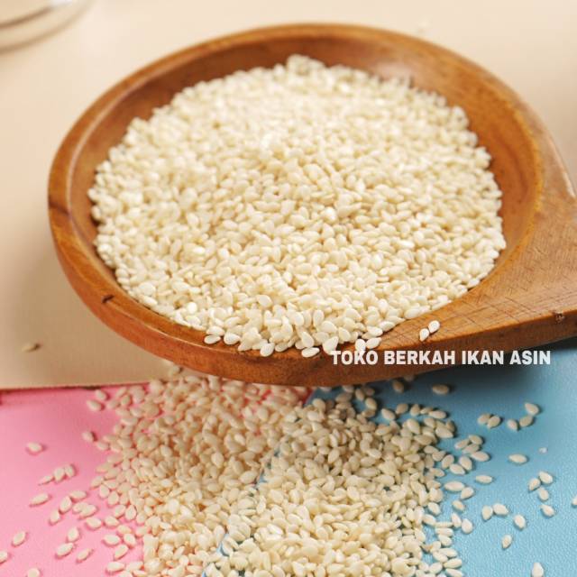 

Biji Wijen Putih 100gr / White Sesame Seeds