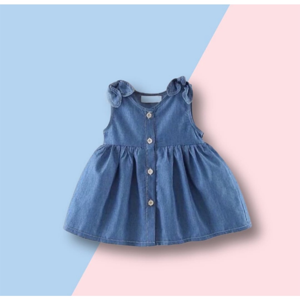 DRESS JEANS CLLEO/DRESS JEANS ANAK PEREMPUAN/DRESS JEANS ANAK GEMES/Baju anak perempuan