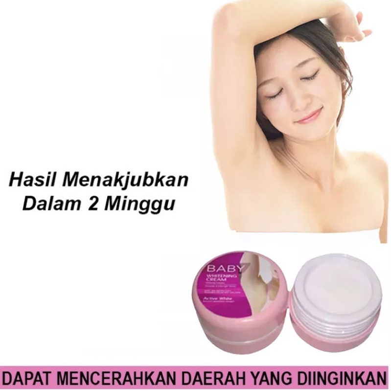 Beauty Jaya - Baby Whitening Cream Pemutih Shinkurim Pemutih Ketiak &amp; Selangkangan