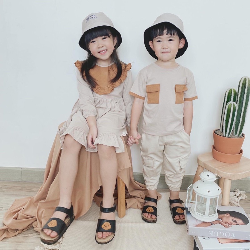 SETELAN ANAK COUPLE/PLAYSET ANAK 1-6 TAHUN/VINTAGE SERIEs