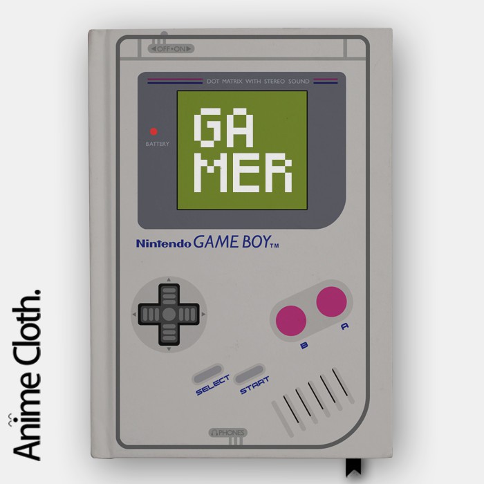 

Notebook Buku Nintendo Game Boy Jurnal Catatan Sekolah Kuliah Custom