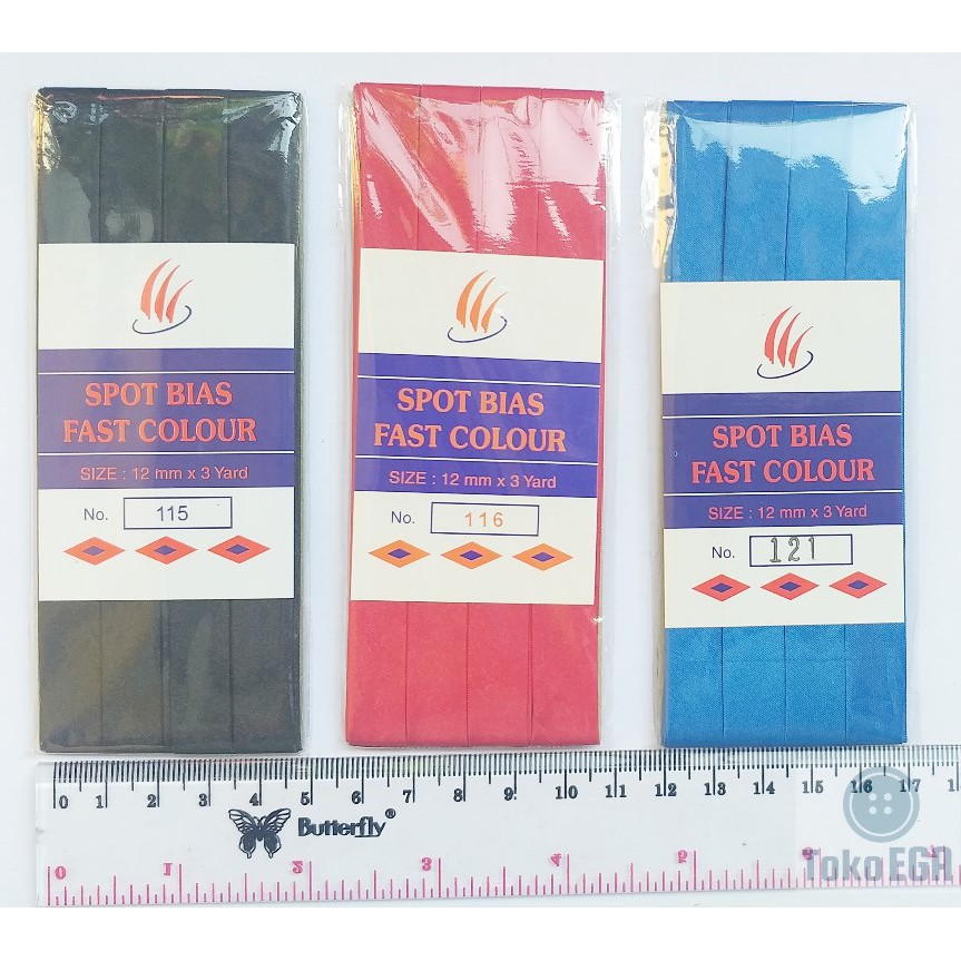 Bisban Polos / Kosong / Satin / Spot Bias