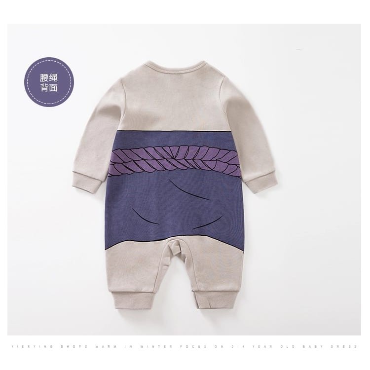 ANANAKSTORE- JUMPER BAYI MOTIF SASUKE NARUTO / BAJU BAYI ANIME NARUTO / BAJU BAYI JUMPER BAYI LAKILAKI 0-2TTAHUN